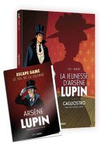 ARSENE LUPIN   T01   LA JEUNESSE D’ARSENE LUPIN   CAGLIOSTRO + ESCAPE GAME OFFERT   OU LA NAISSANCE